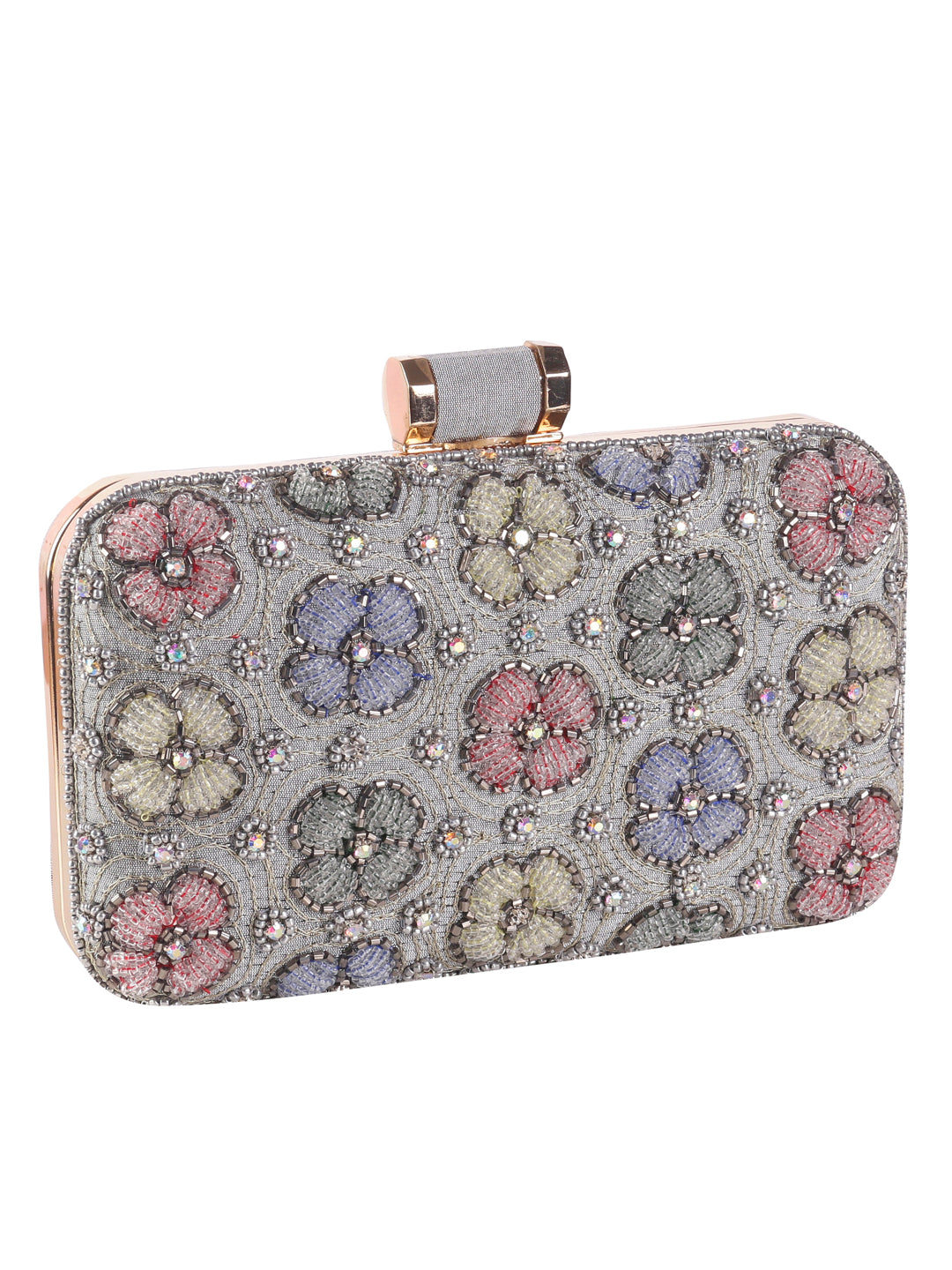 VRPS Embroidered Clutch | Handcrafted Ethnic Bag | SWIS-1275 | Additional Angle
