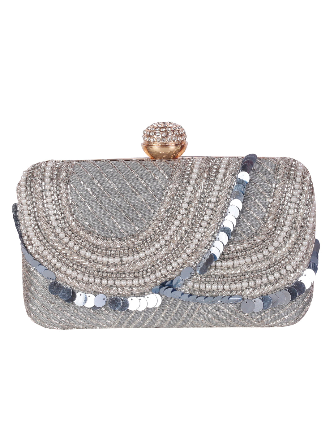 VRPS Embroidered Clutch | Handcrafted Ethnic Bag | SWIS-1296 | Additional Angle