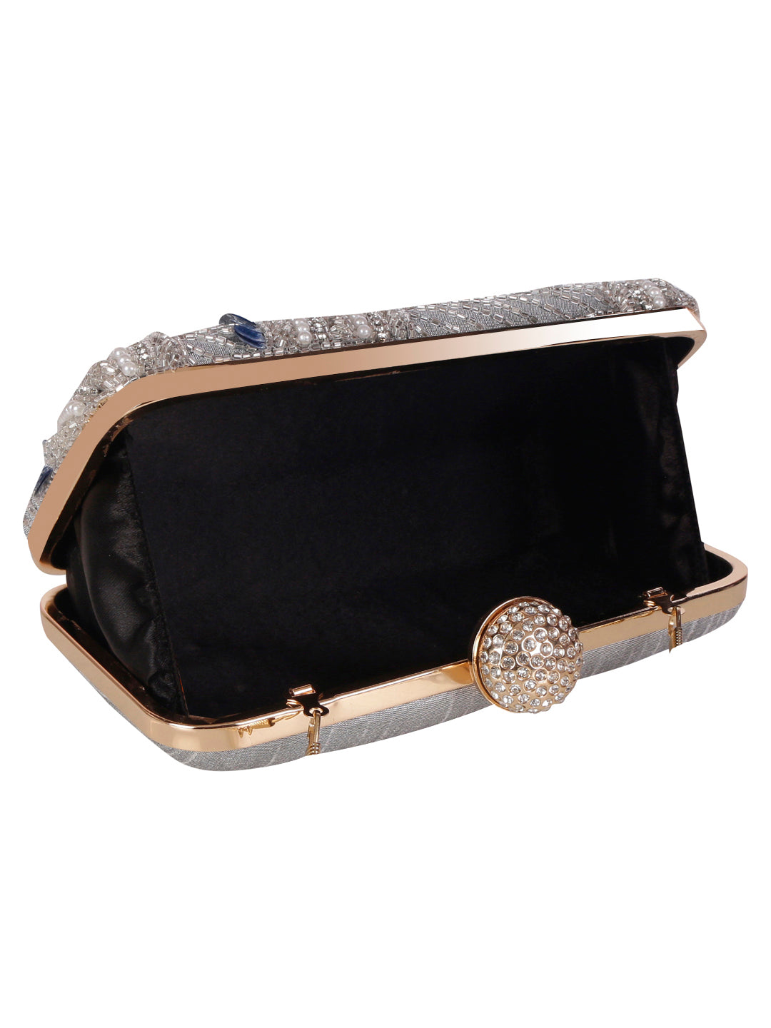 VRPS Embroidered Clutch | Handcrafted Ethnic Bag | SWIS-1296 | Additional Angle