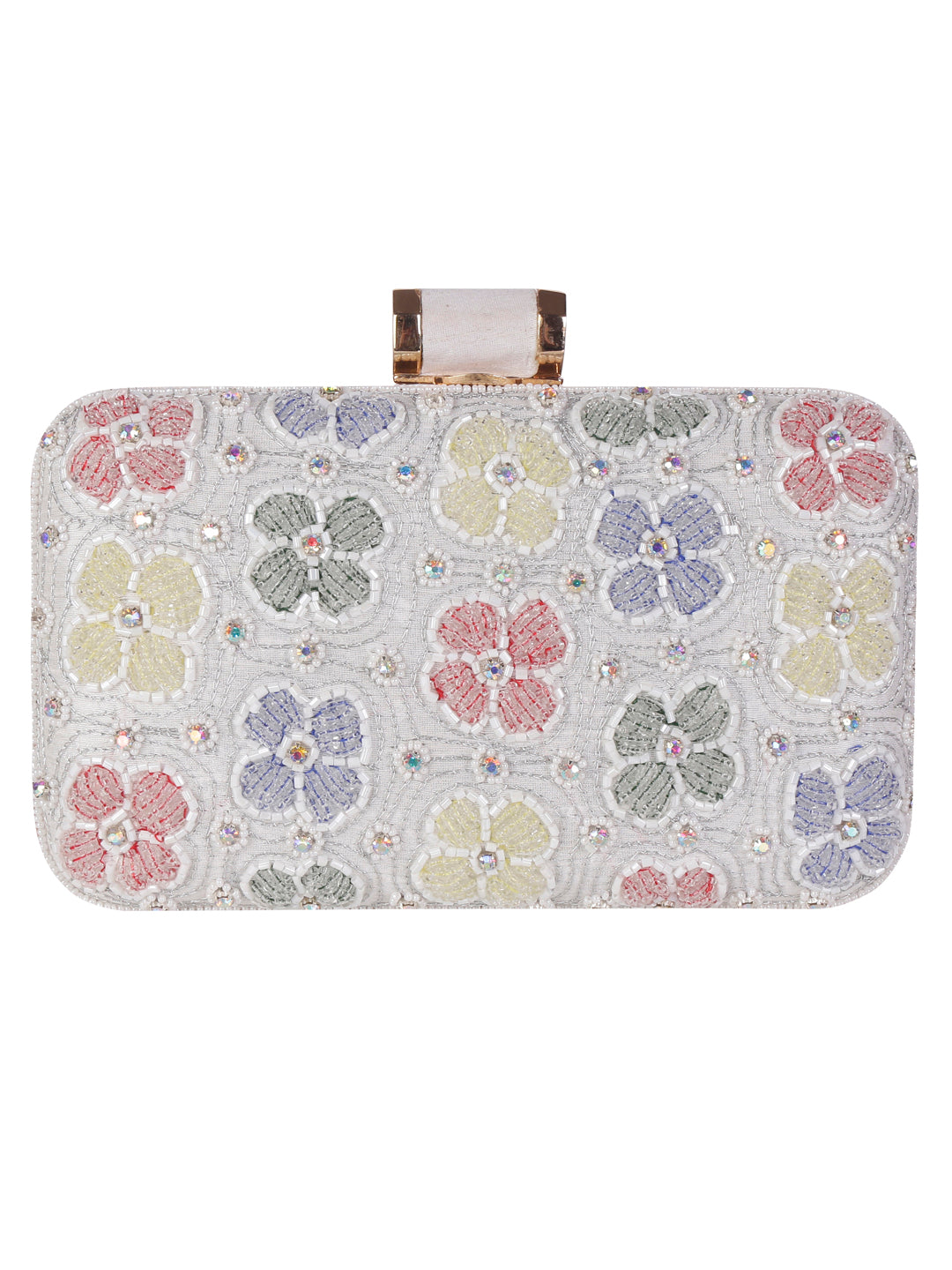 VRPS Embroidered Clutch | Handcrafted Ethnic Bag | SWIS-1298 | Additional Angle