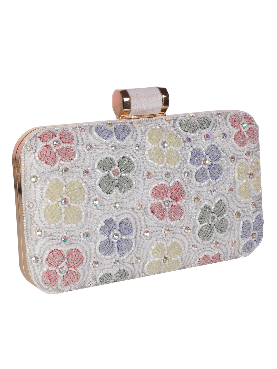 VRPS Embroidered Clutch | Handcrafted Ethnic Bag | SWIS-1298 | Additional Angle