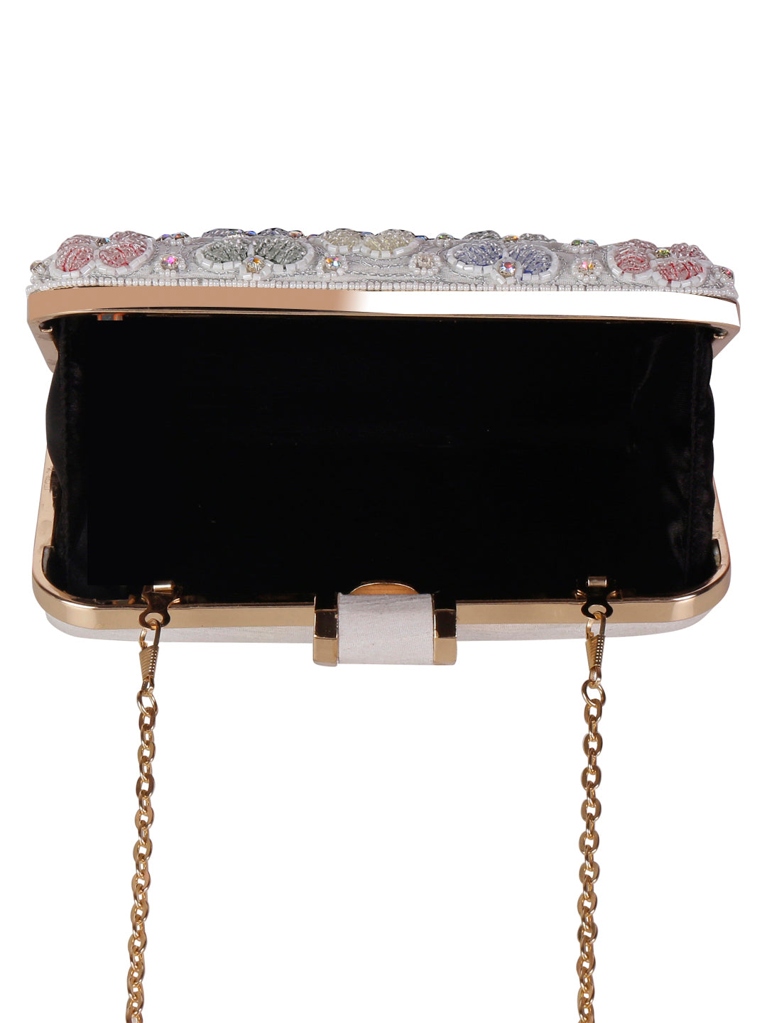 VRPS Embroidered Clutch | Handcrafted Ethnic Bag | SWIS-1298 | Additional Angle
