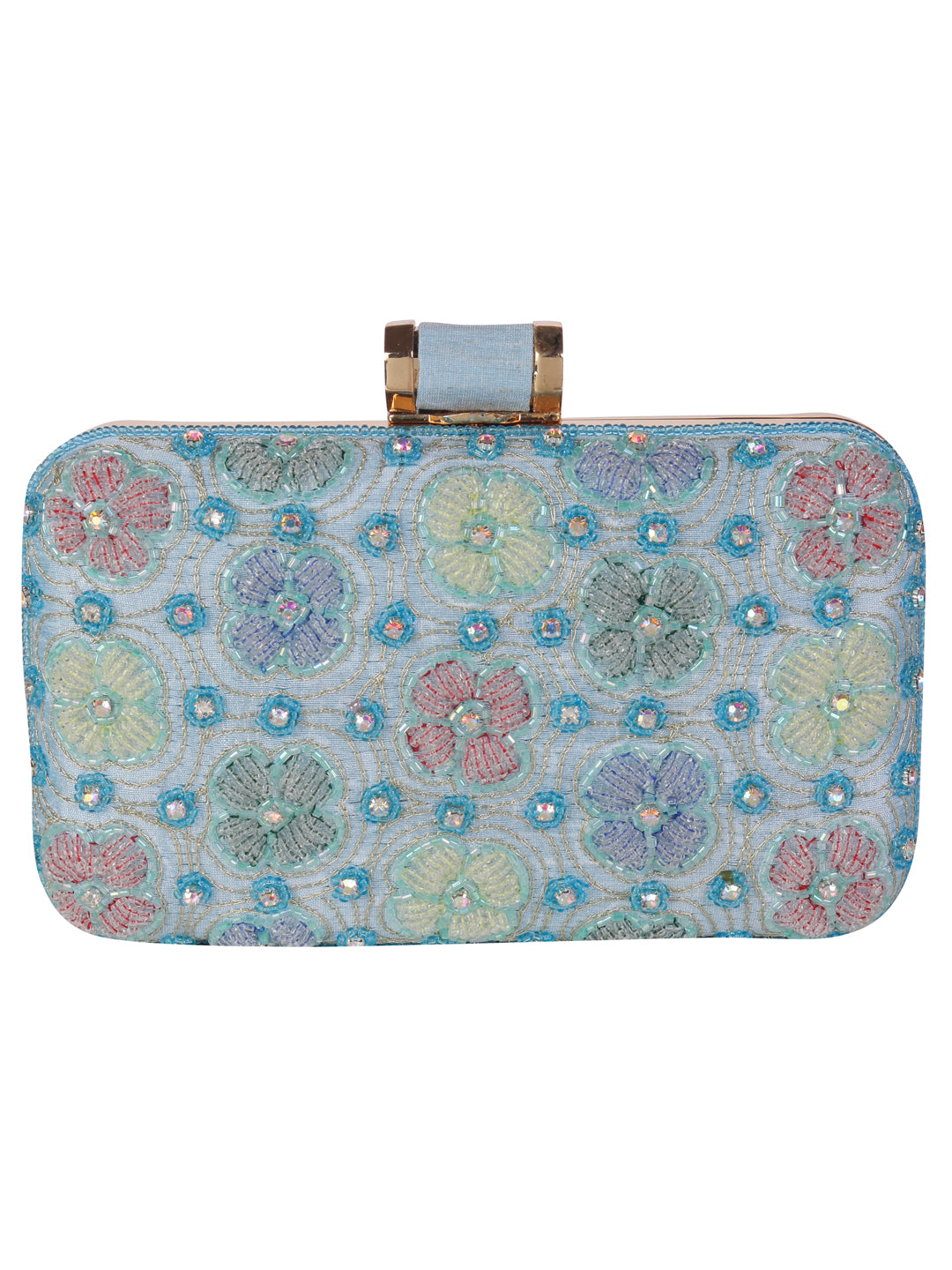 VRPS Embroidered Clutch | Handcrafted Ethnic Bag | SWIS-1299 | Additional Angle