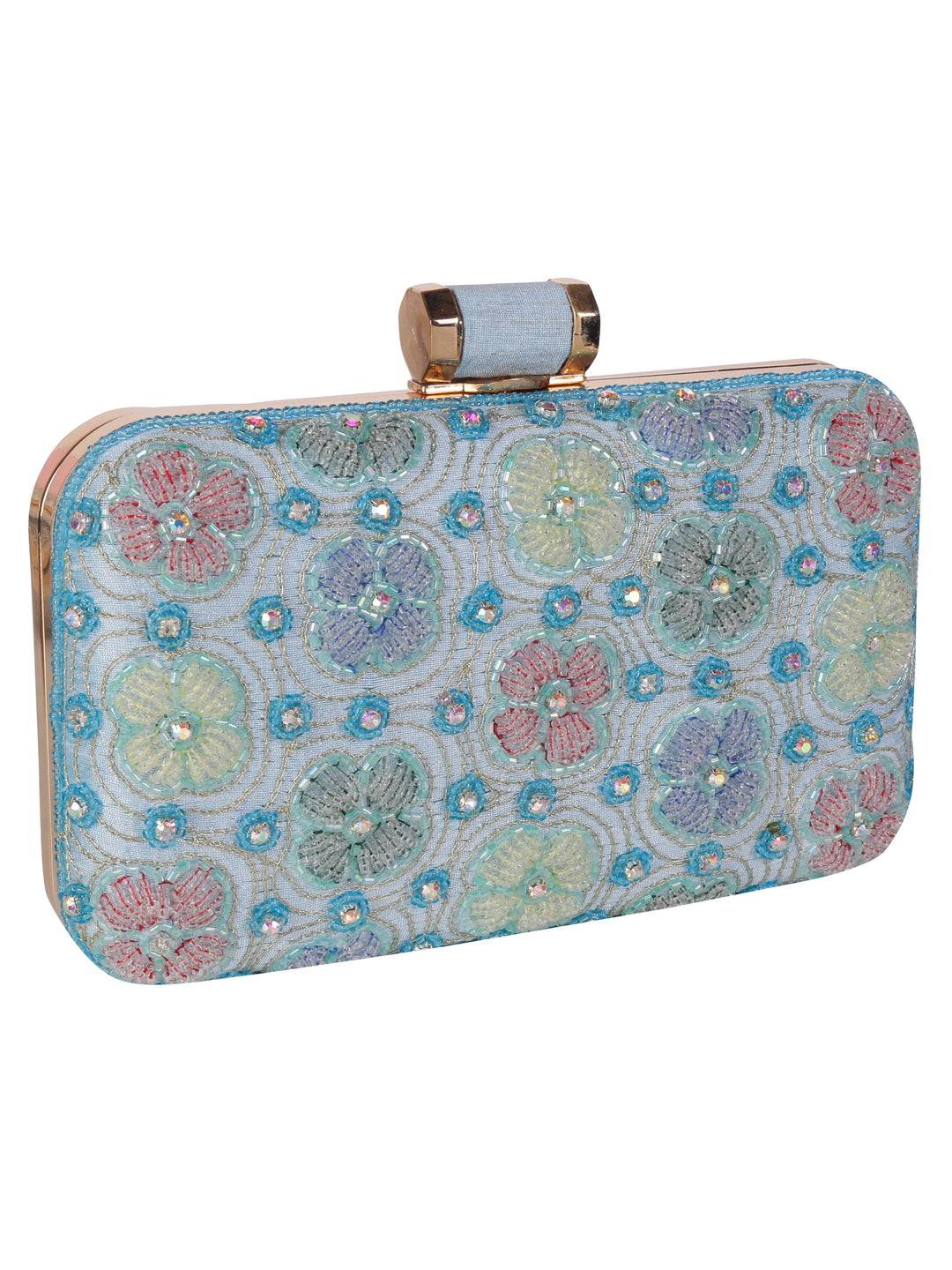 VRPS Embroidered Clutch | Handcrafted Ethnic Bag | SWIS-1299 | Additional Angle