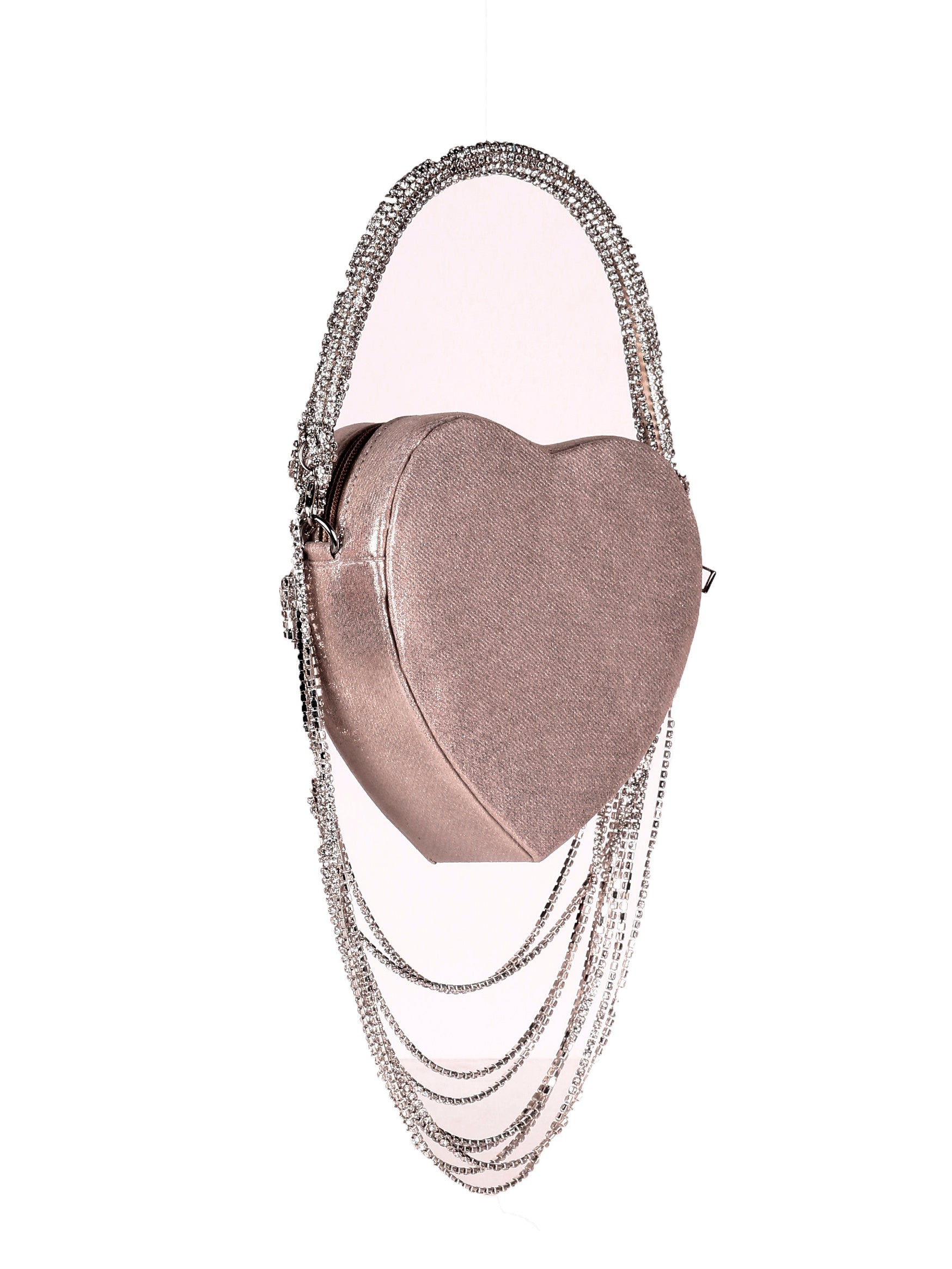 VRPS Heart Shape Clutch | Handcrafted Ethnic Bag | SWIS-1382