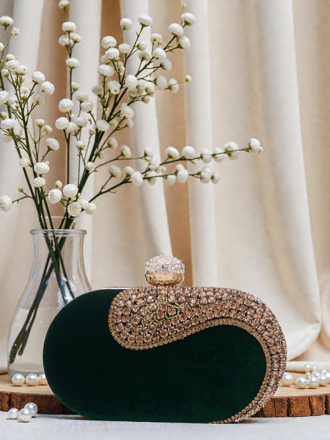 VRPS Embroidered Clutch | Handcrafted Ethnic Bag | SWIS-1002