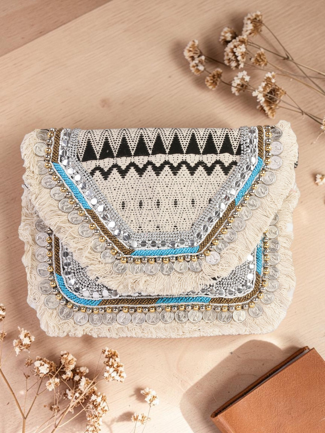 Handcrafted Banjara Boho Bag SWIS-1012 | VRPS Handicrafts | Indian Ethnic Bag