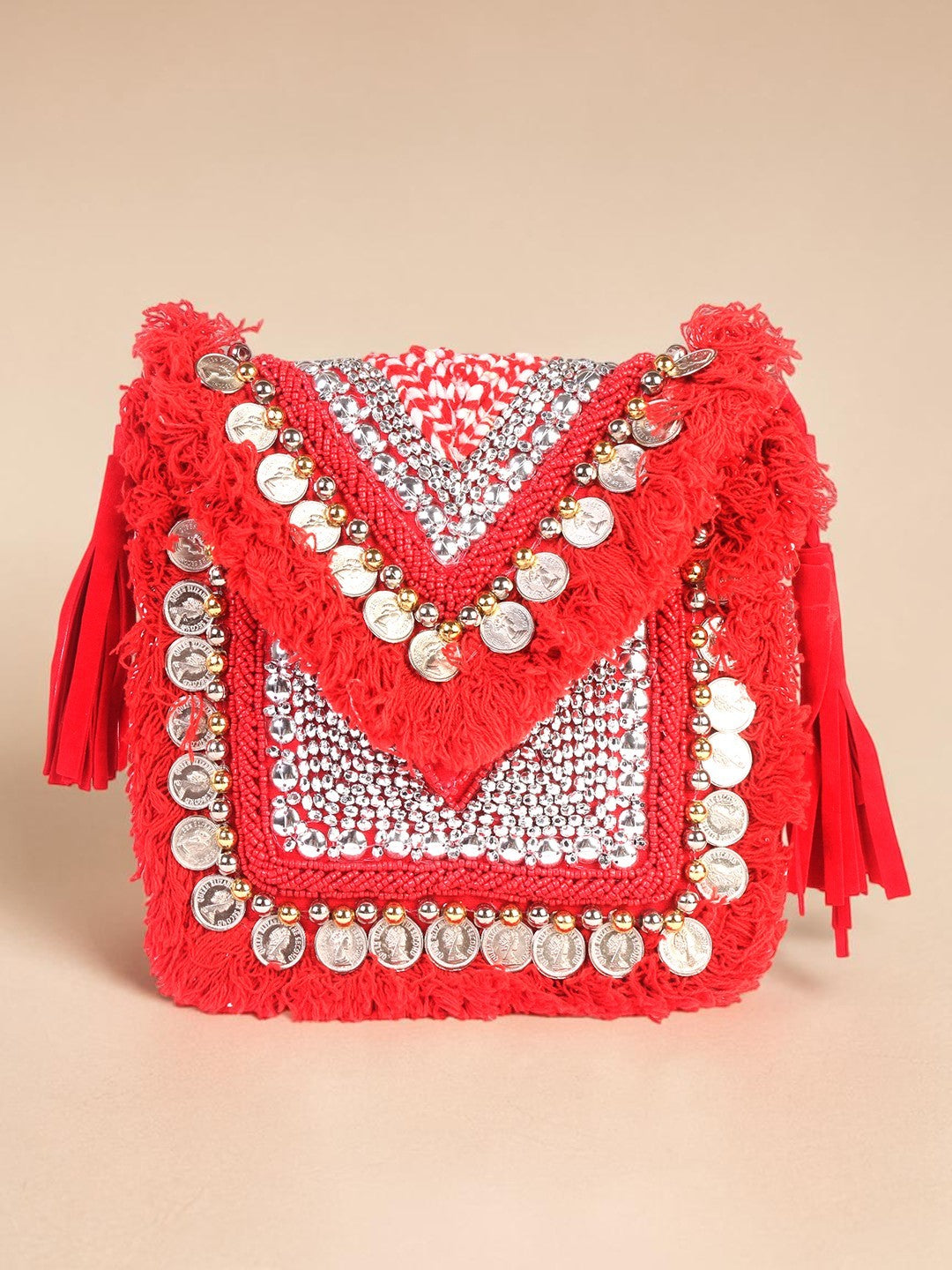 Handcrafted Banjara Boho Bag SWIS-1013 | VRPS Handicrafts | Indian Ethnic Bag