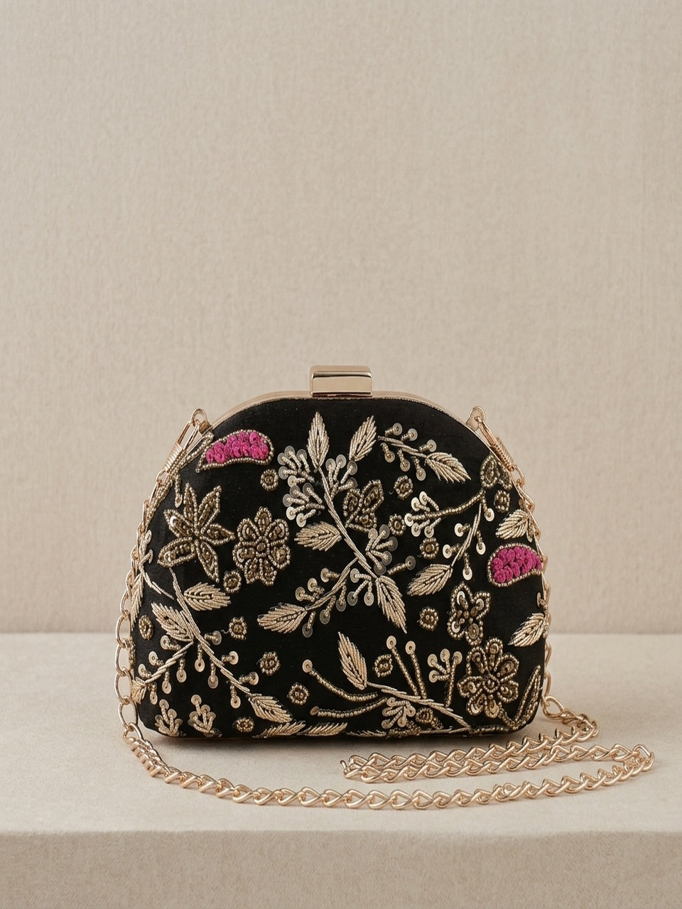 VRPS Embroidered Clutch | Handcrafted Ethnic Bag | SWIS-1019