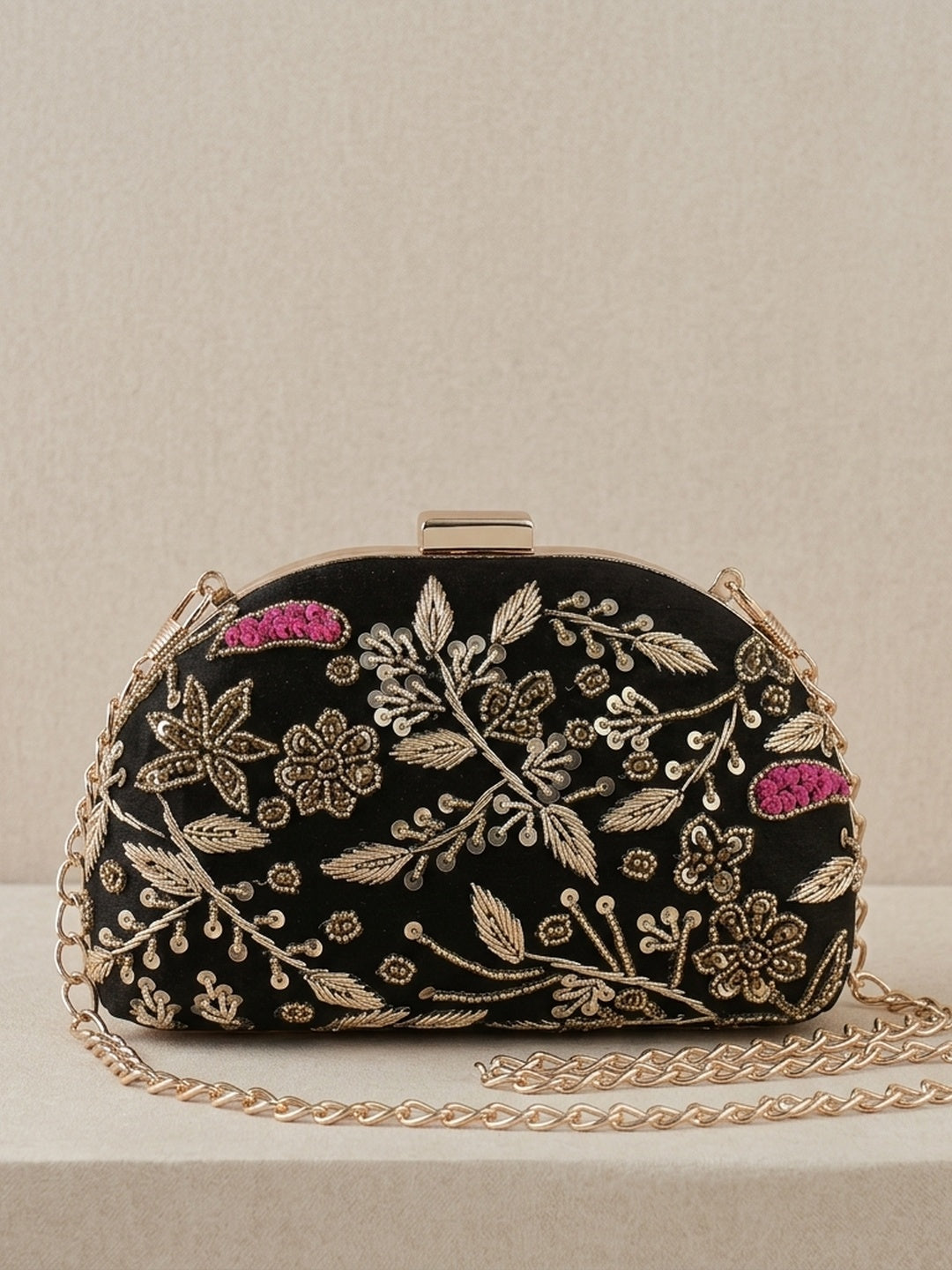 VRPS Embroidered Clutch | Handcrafted Ethnic Bag | SWIS-1019