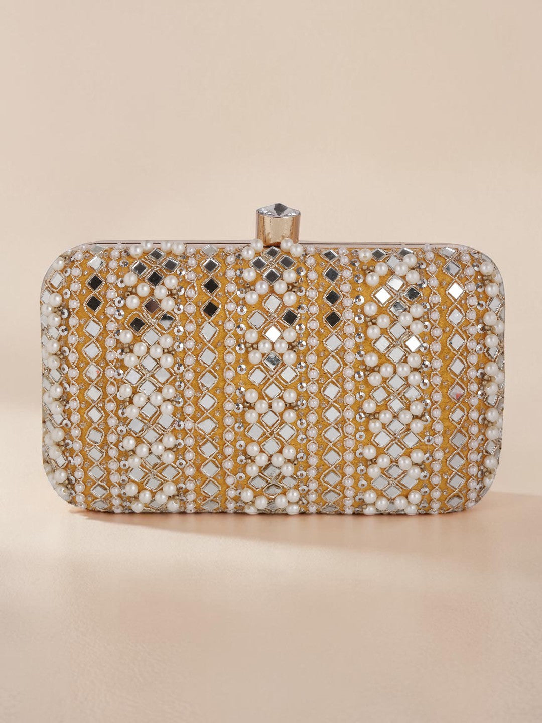 VRPS Embroidered Clutch | Handcrafted Ethnic Bag | SWIS-1021