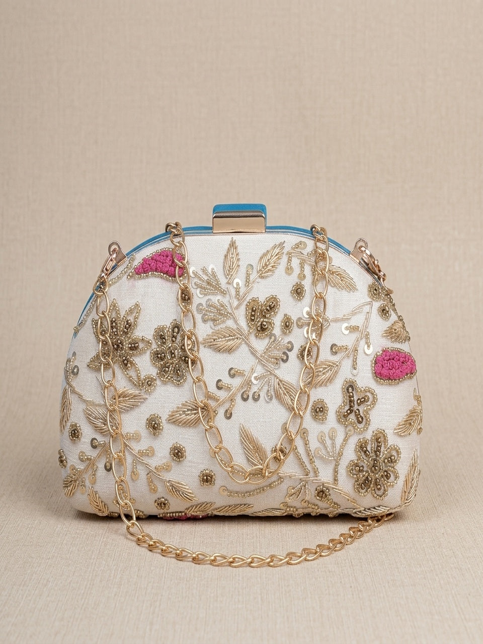 VRPS Embroidered Clutch | Handcrafted Ethnic Bag | SWIS-1024