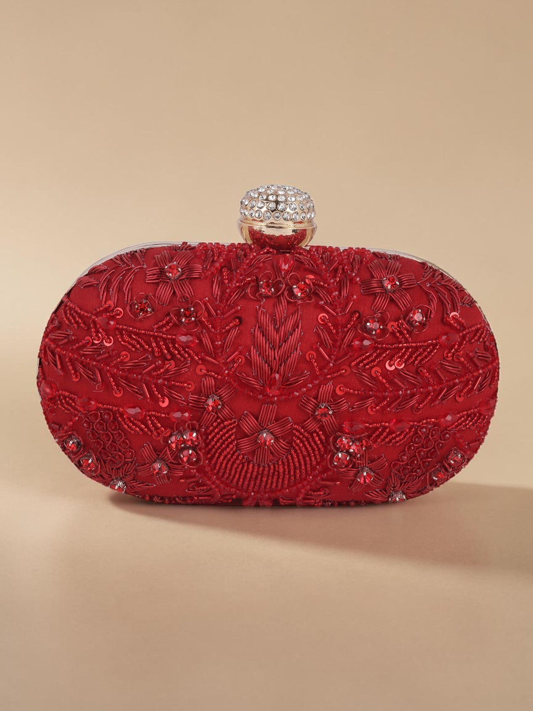 VRPS Embroidered Clutch | Handcrafted Ethnic Bag | SWIS-1027