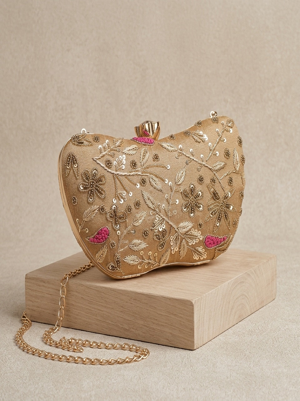 VRPS Embroidered Clutch | Handcrafted Ethnic Bag | SWIS-1030