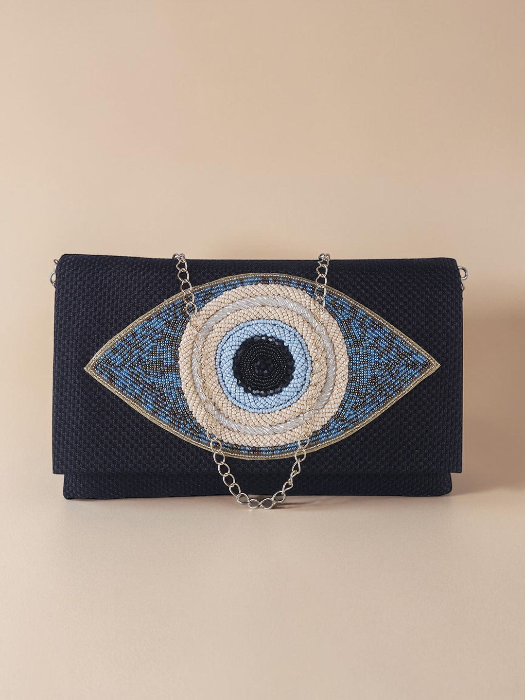 Handcrafted Flap Bag SWIS-1066 | VRPS Handicrafts | Indian Ethnic Bag