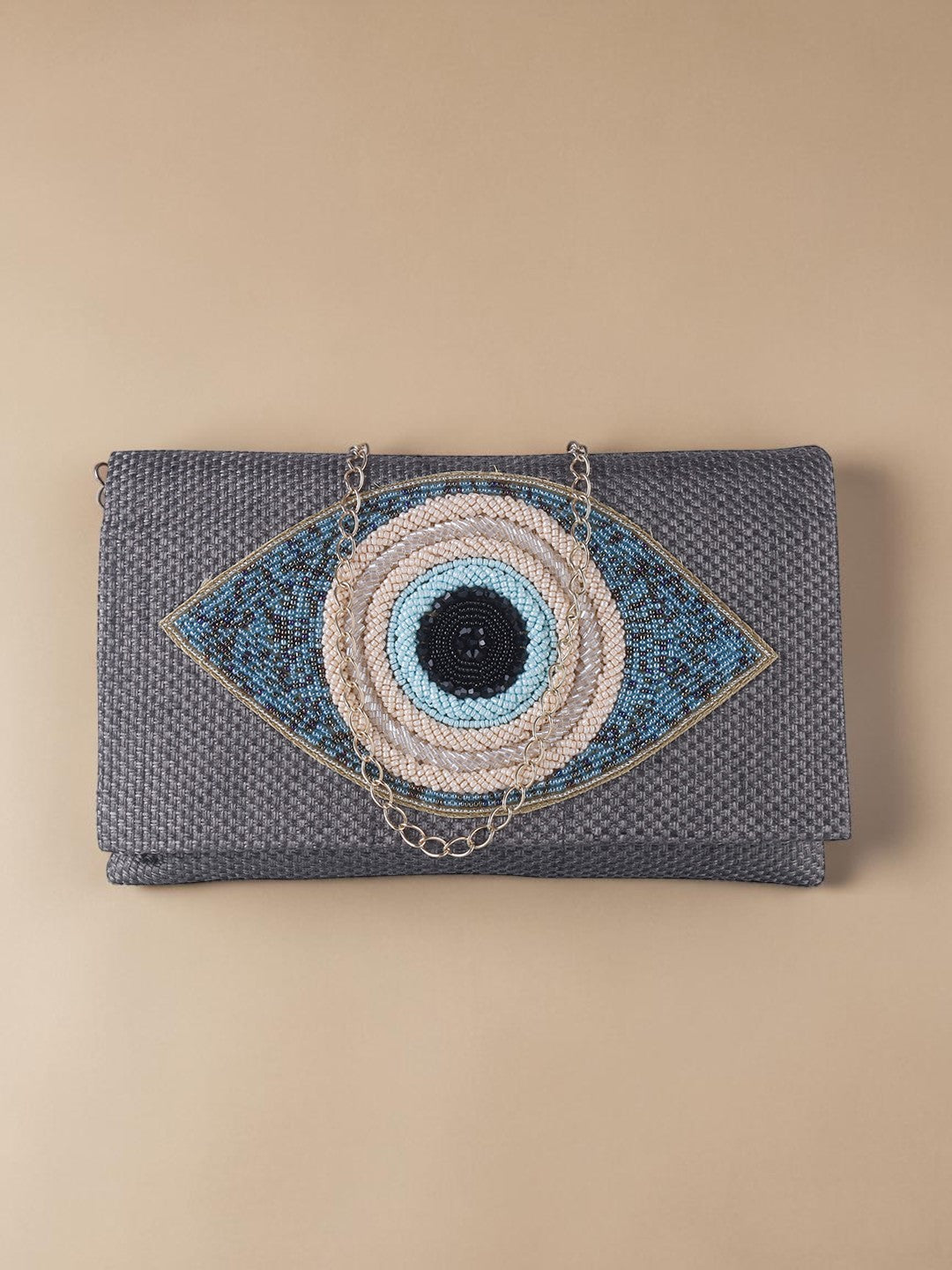 Handcrafted Flap Bag SWIS-1067 | VRPS Handicrafts | Indian Ethnic Bag