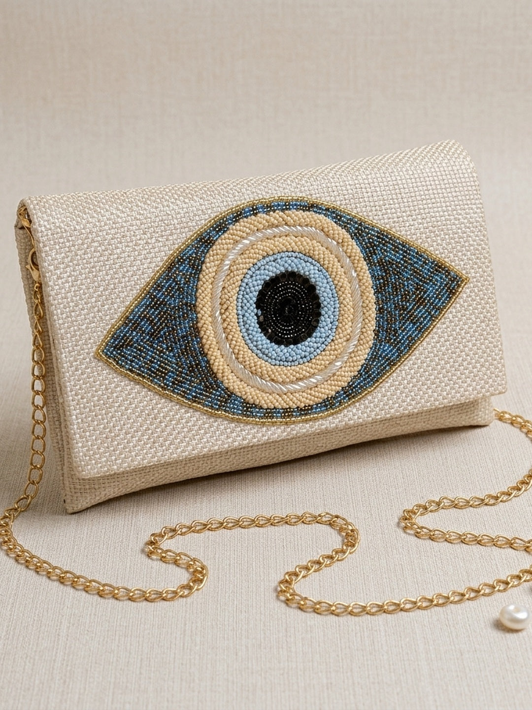 Handcrafted Flap Bag SWIS-1072 | VRPS Handicrafts | Indian Ethnic Bag