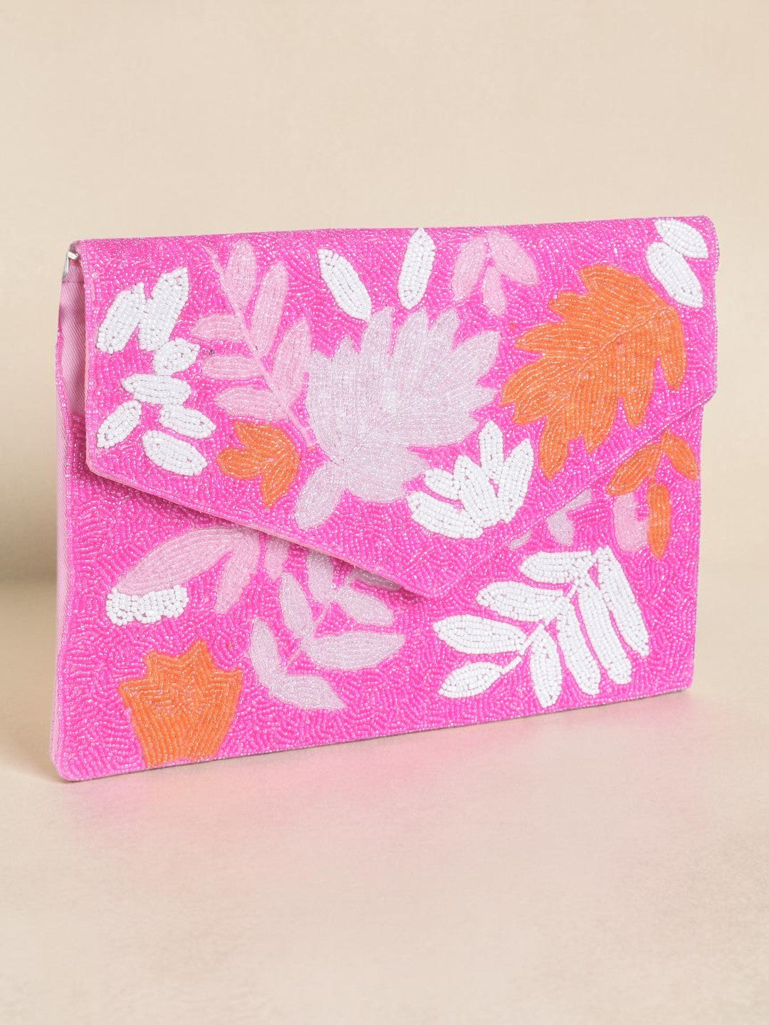 Handcrafted Beaded Clutch SWIS-1111 | VRPS Handicrafts | Indian Ethnic Bag