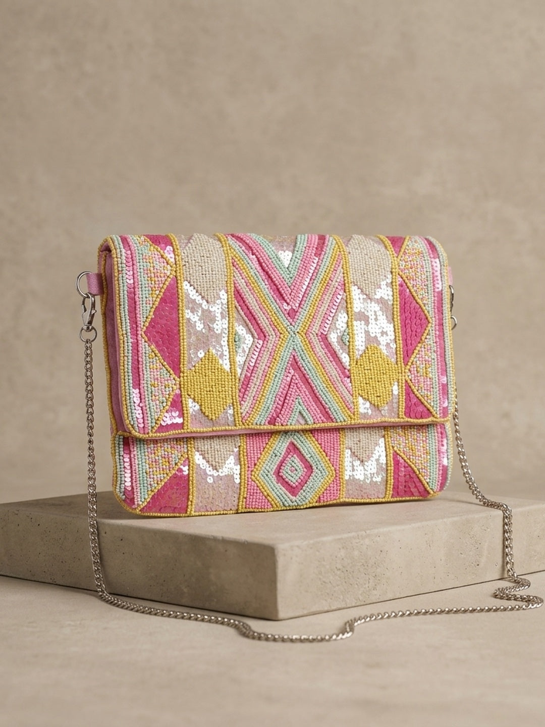 Handcrafted Banjara Boho Bag SWIS-1120 | VRPS Handicrafts | Indian Ethnic Bag