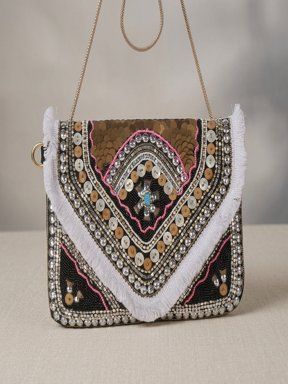VRPS Banjara Boho Bag | Handcrafted Ethnic Bag | SWIS-1127
