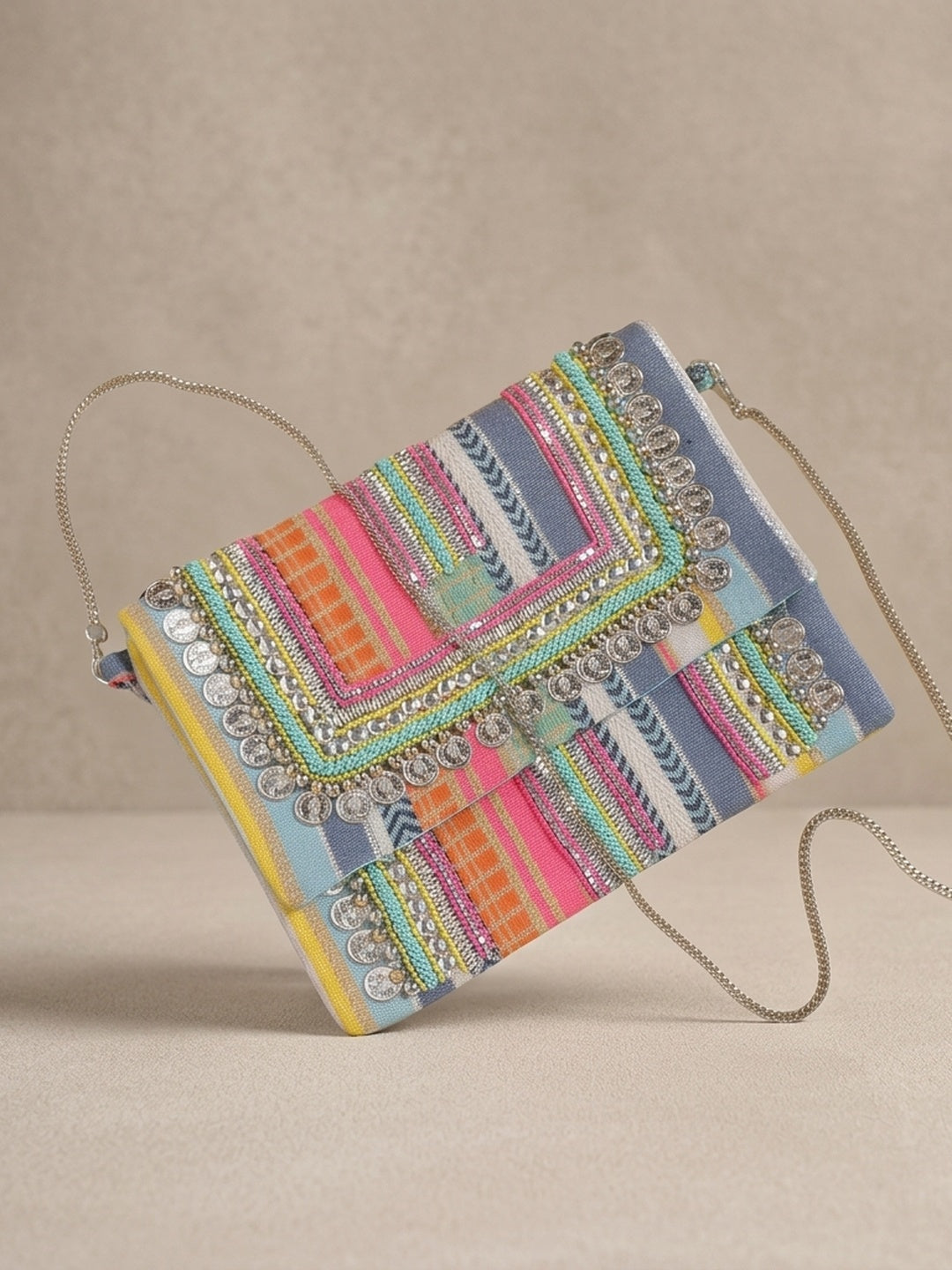 Handcrafted Banjara Boho Bag SWIS-1129 | VRPS Handicrafts | Indian Ethnic Bag