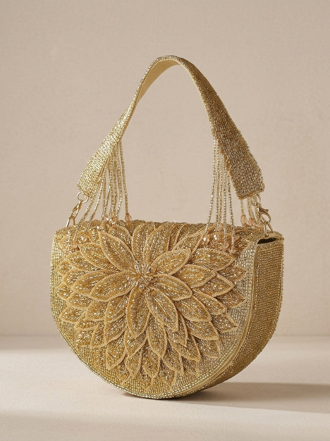 Handcrafted Flap Bag SWIS-1169 | VRPS Handicrafts | Indian Ethnic Bag