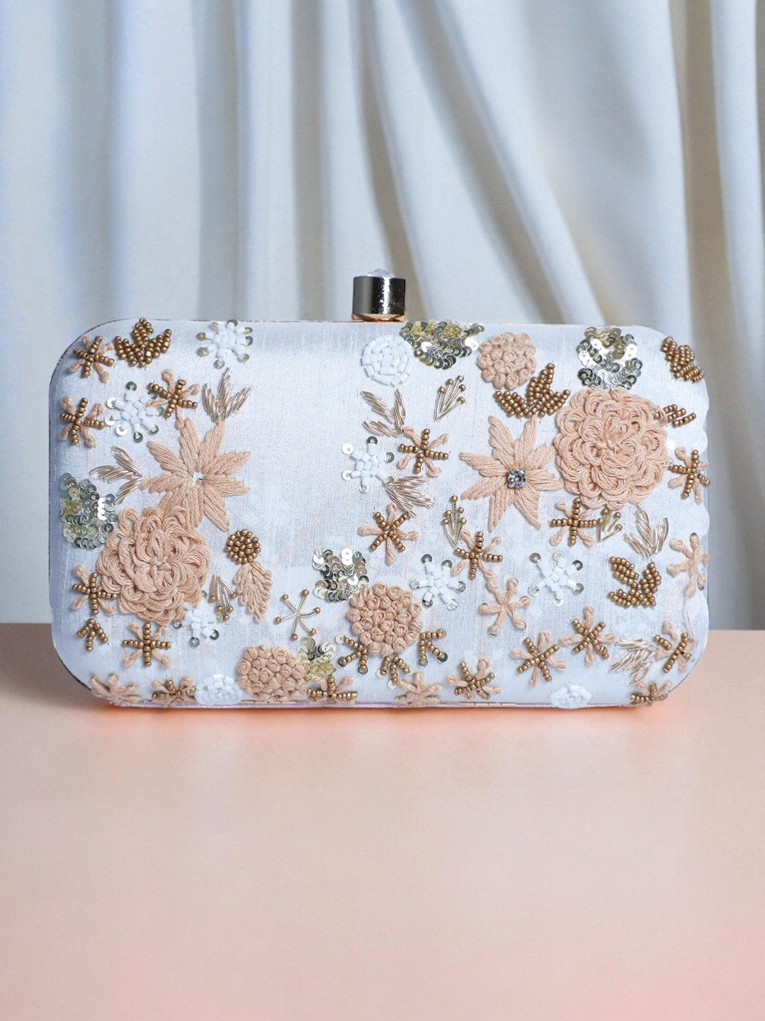 VRPS Embroidered Clutch | Handcrafted Ethnic Bag | SWIS-120 | Additional Angle