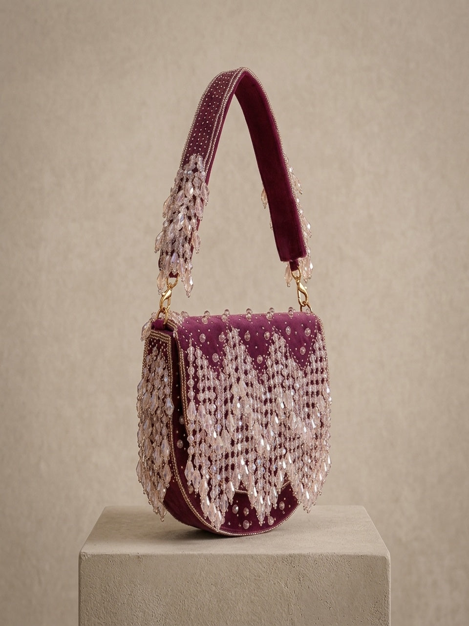 VRPS Flap Bag | Handcrafted Ethnic Bag | SWIS-1243