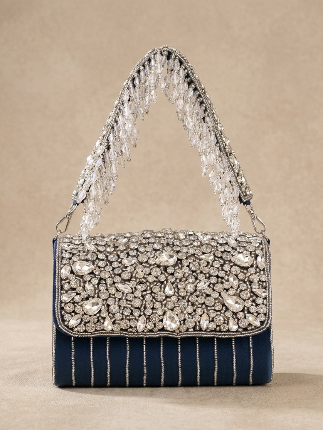 Handcrafted Flap Bag SWIS-1261 | VRPS Handicrafts | Indian Ethnic Bag