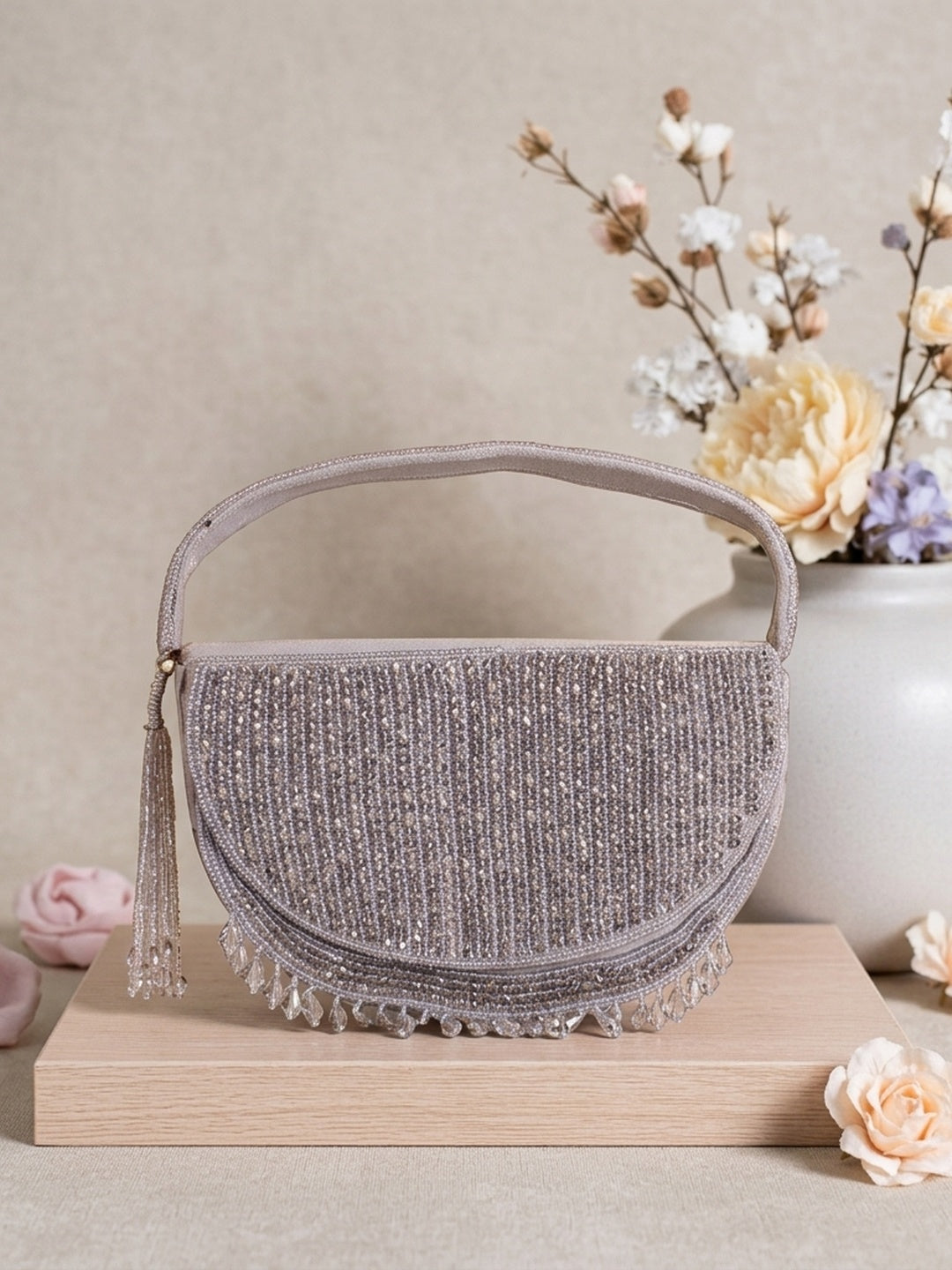 Handcrafted Flap Bag SWIS-1265 | VRPS Handicrafts | Indian Ethnic Bag