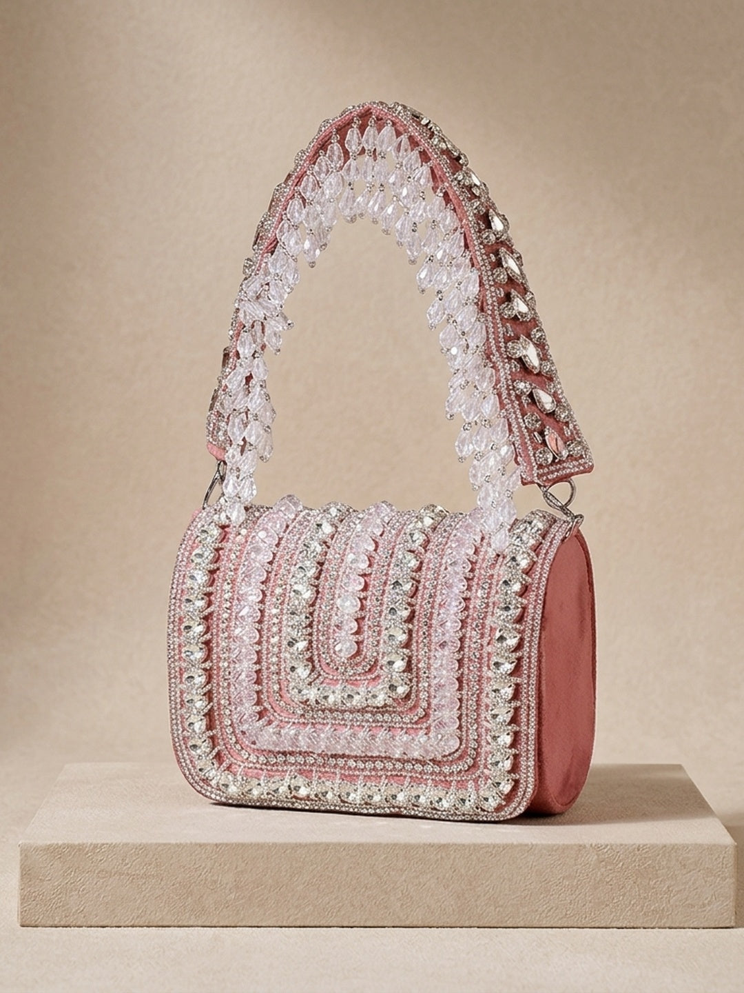 Handcrafted Flap Bag SWIS-1270 | VRPS Handicrafts | Indian Ethnic Bag