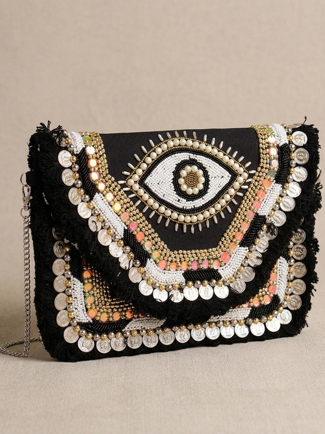 Handcrafted Banjara Boho Bag SWIS-1308 | VRPS Handicrafts | Indian Ethnic Bag