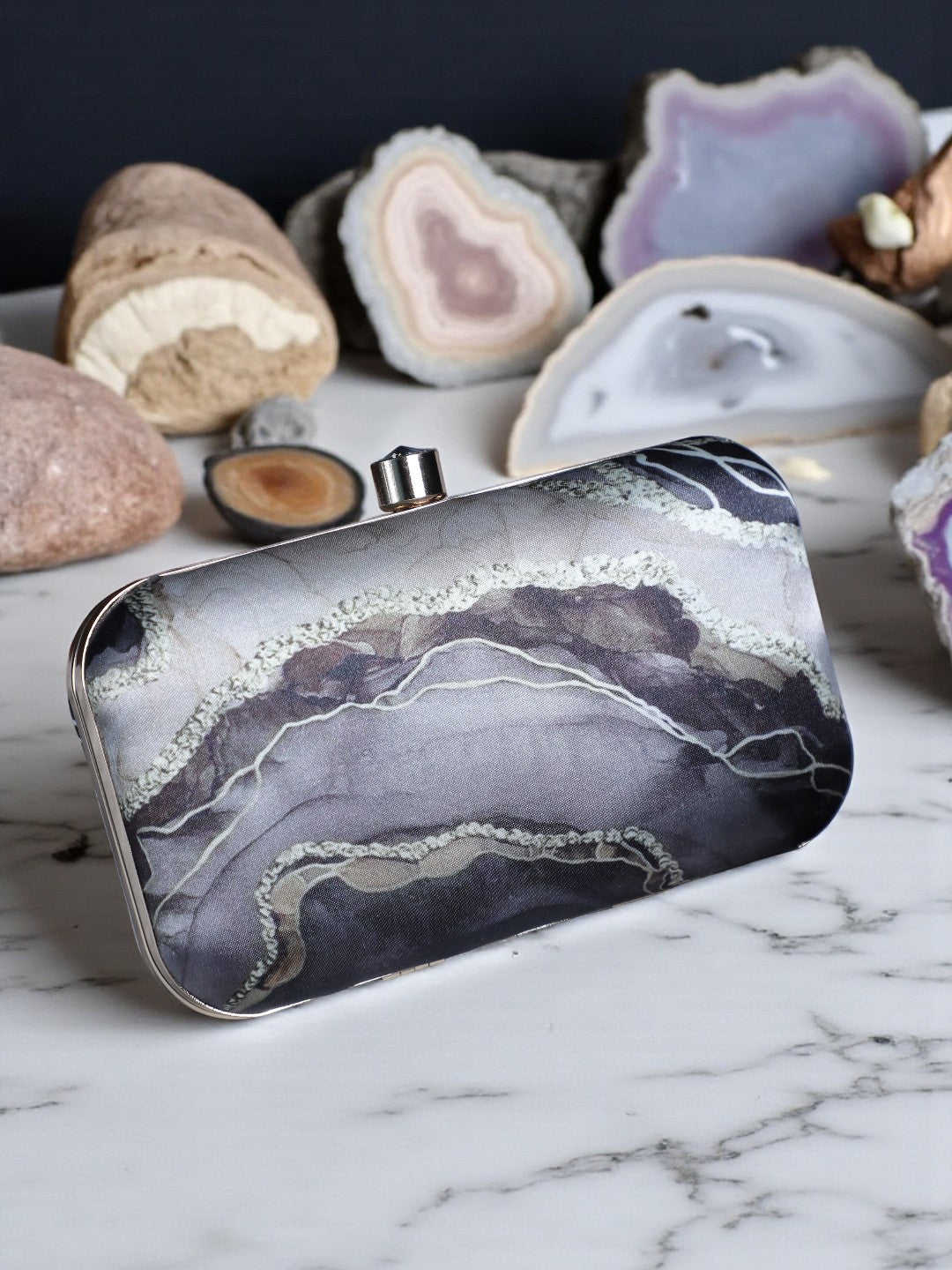 VRPS Printed Clutch | Handcrafted Ethnic Bag | SWIS-131 | Additional Angle