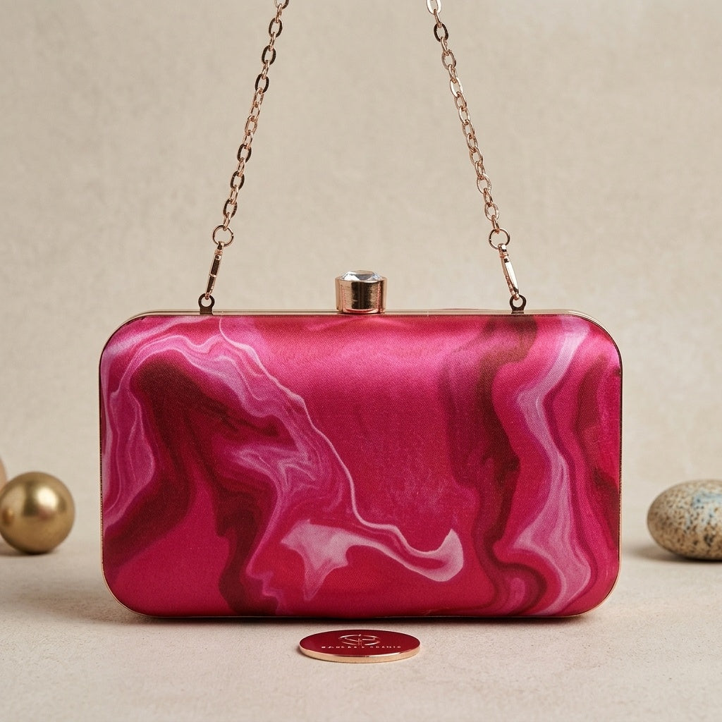 VRPS Printed Clutch | Handcrafted Ethnic Bag | SWIS-1320