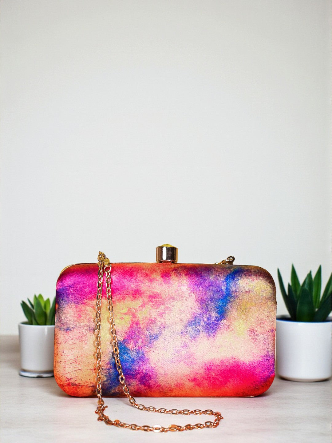 VRPS Printed Clutch | Handcrafted Ethnic Bag | SWIS-1321