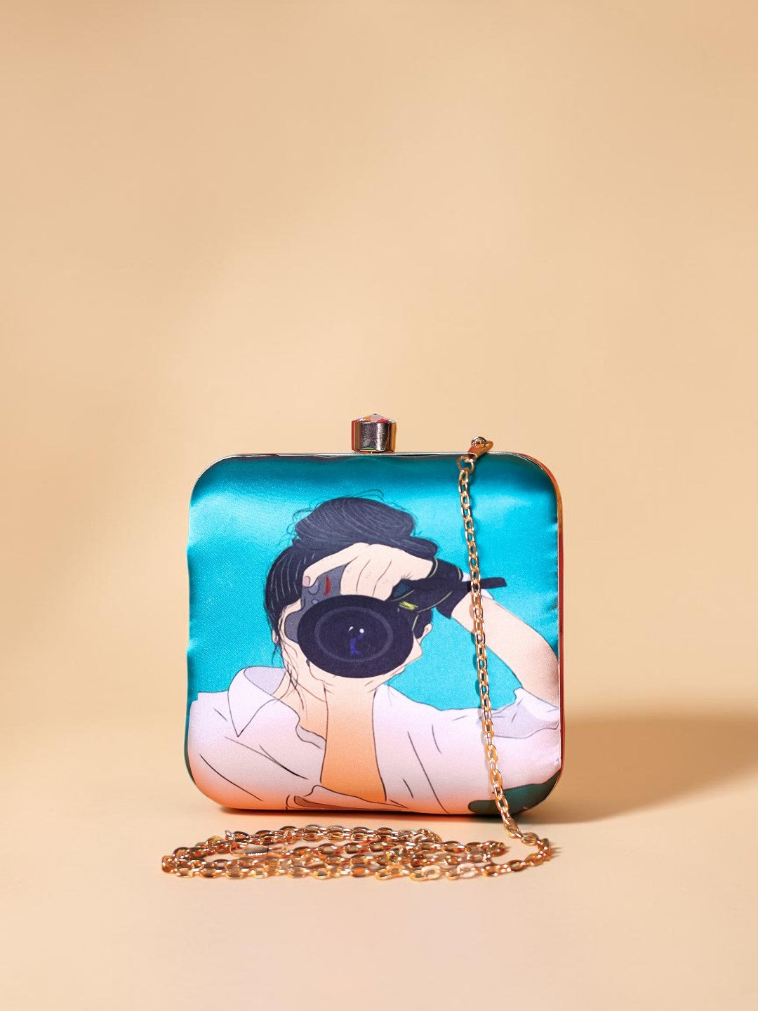 VRPS Printed Clutch | Handcrafted Ethnic Bag | SWIS-1331