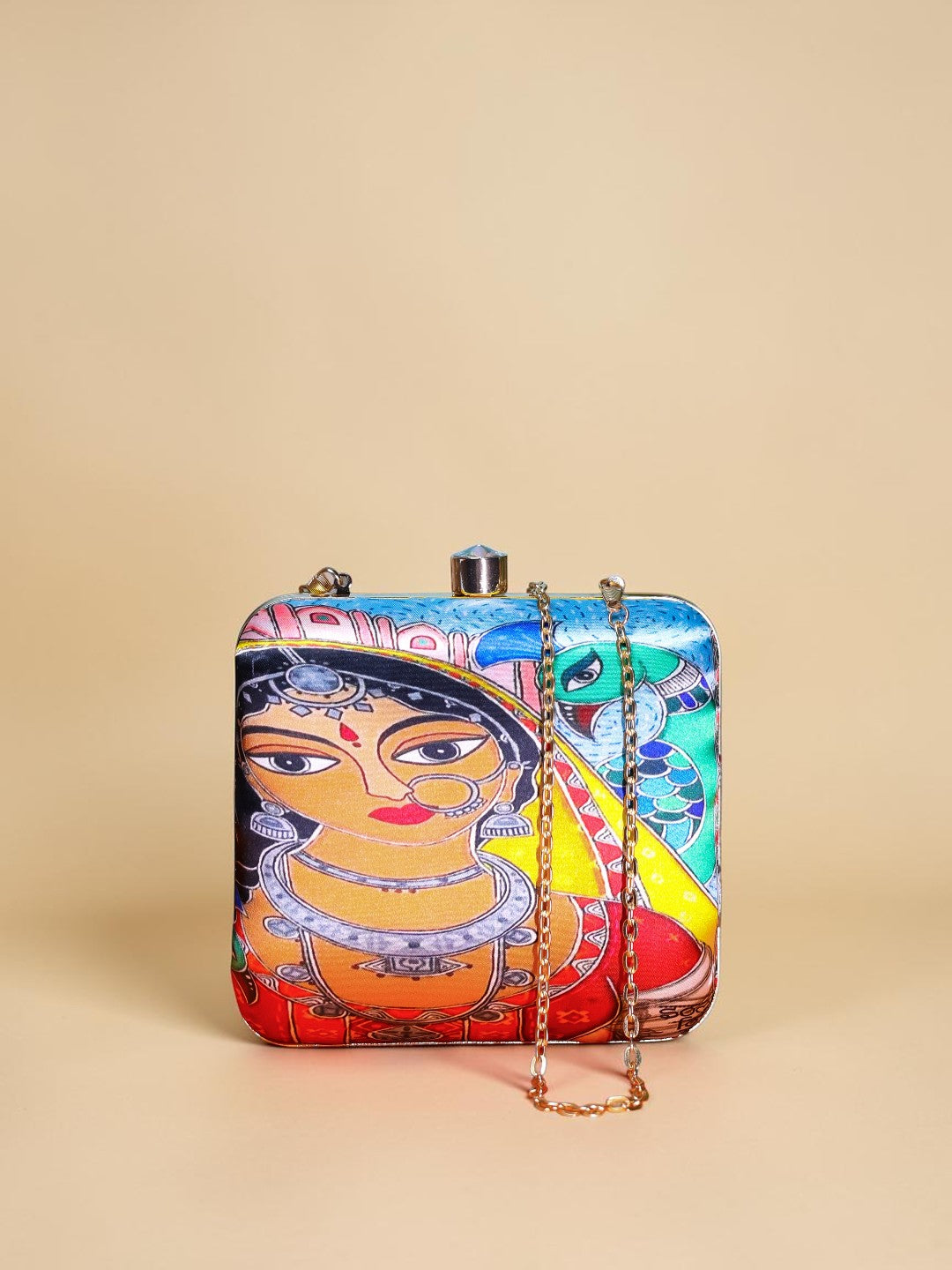 VRPS Printed Clutch | Handcrafted Ethnic Bag | SWIS-1332