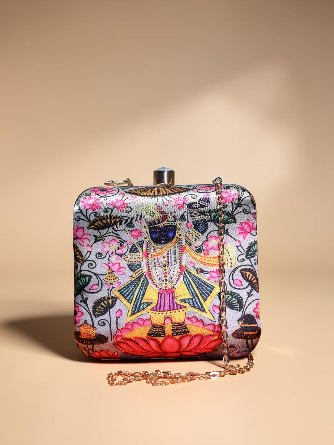 VRPS Printed Clutch | Handcrafted Ethnic Bag | SWIS-1333