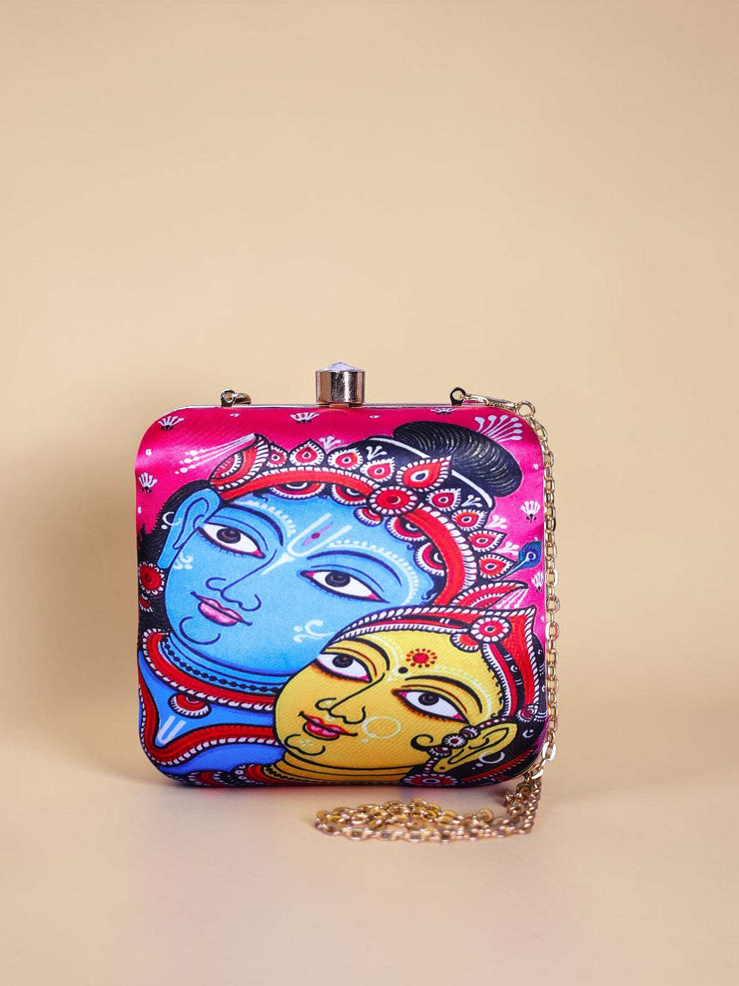 VRPS Printed Clutch | Handcrafted Ethnic Bag | SWIS-1335