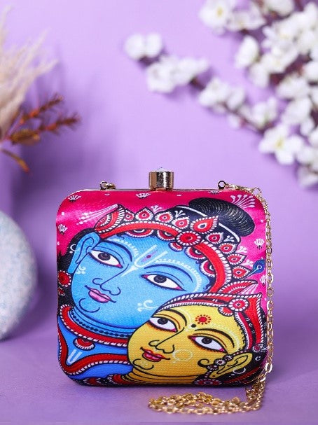VRPS Printed Clutche | Handcrafted Ethnic Bag | SWIS-1335