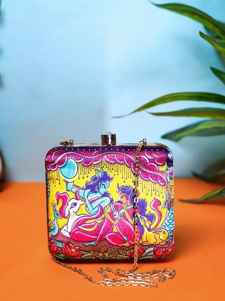 VRPS Printed Clutche | Handcrafted Ethnic Bag | SWIS-1336