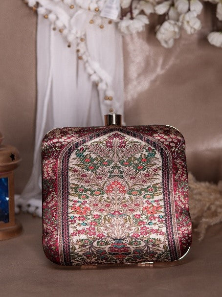 VRPS Printed Clutche | Handcrafted Ethnic Bag | SWIS-1339
