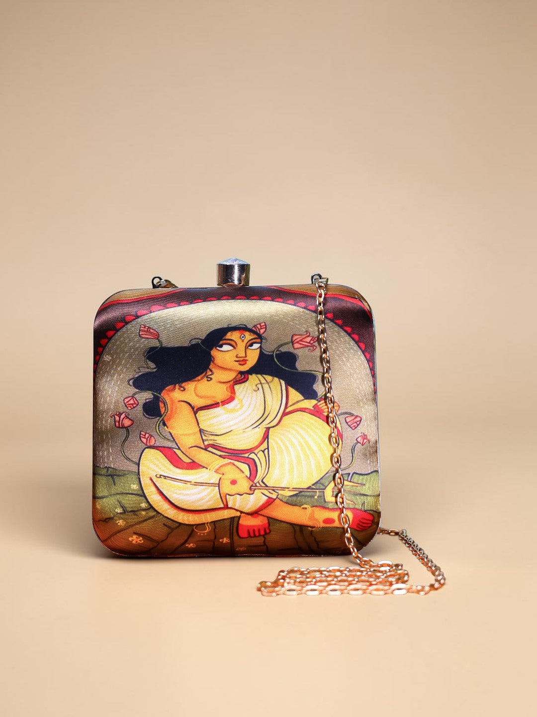 VRPS Printed Clutch | Handcrafted Ethnic Bag | SWIS-1340
