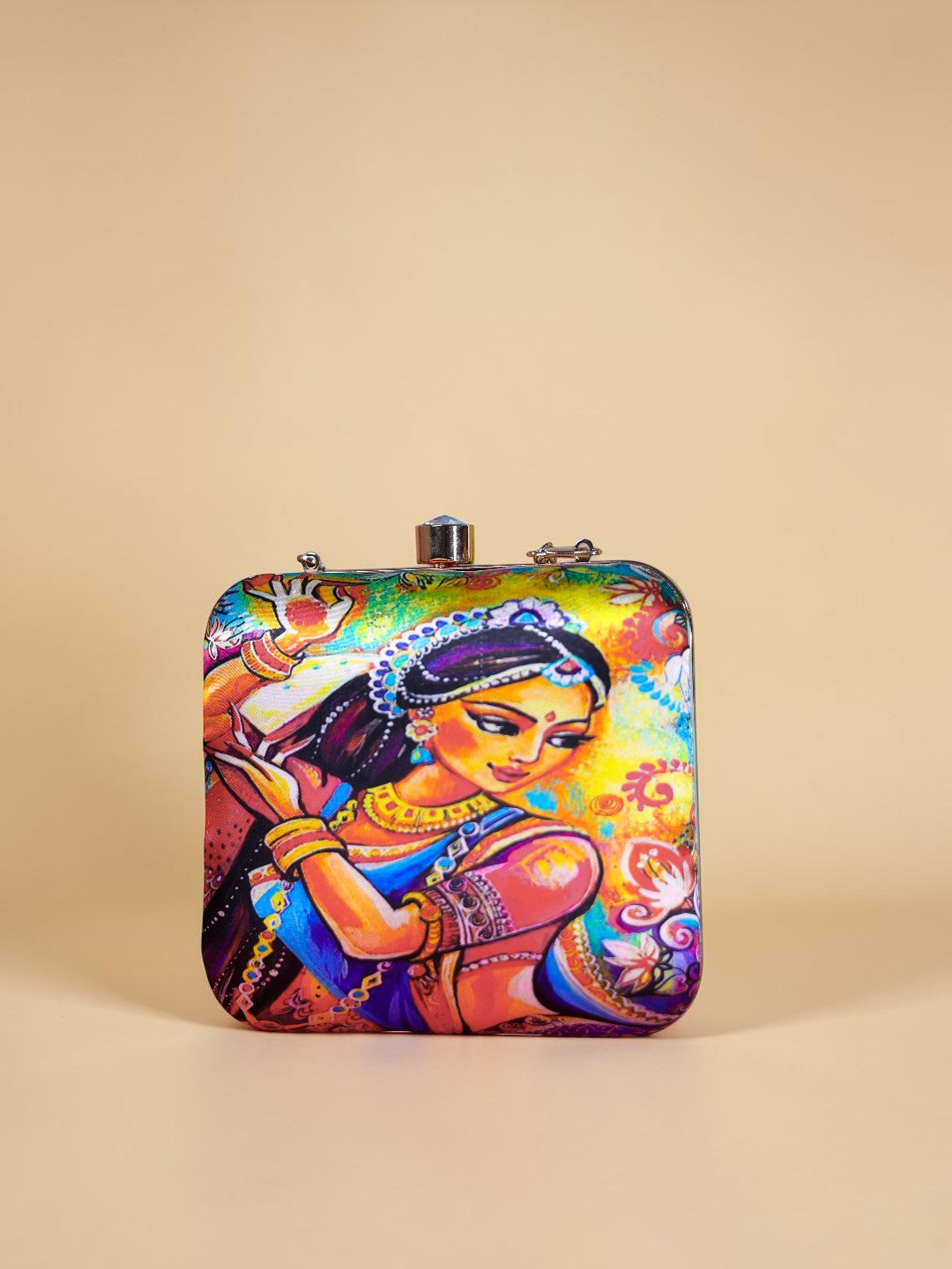 VRPS Printed Clutch | Handcrafted Ethnic Bag | SWIS-1341