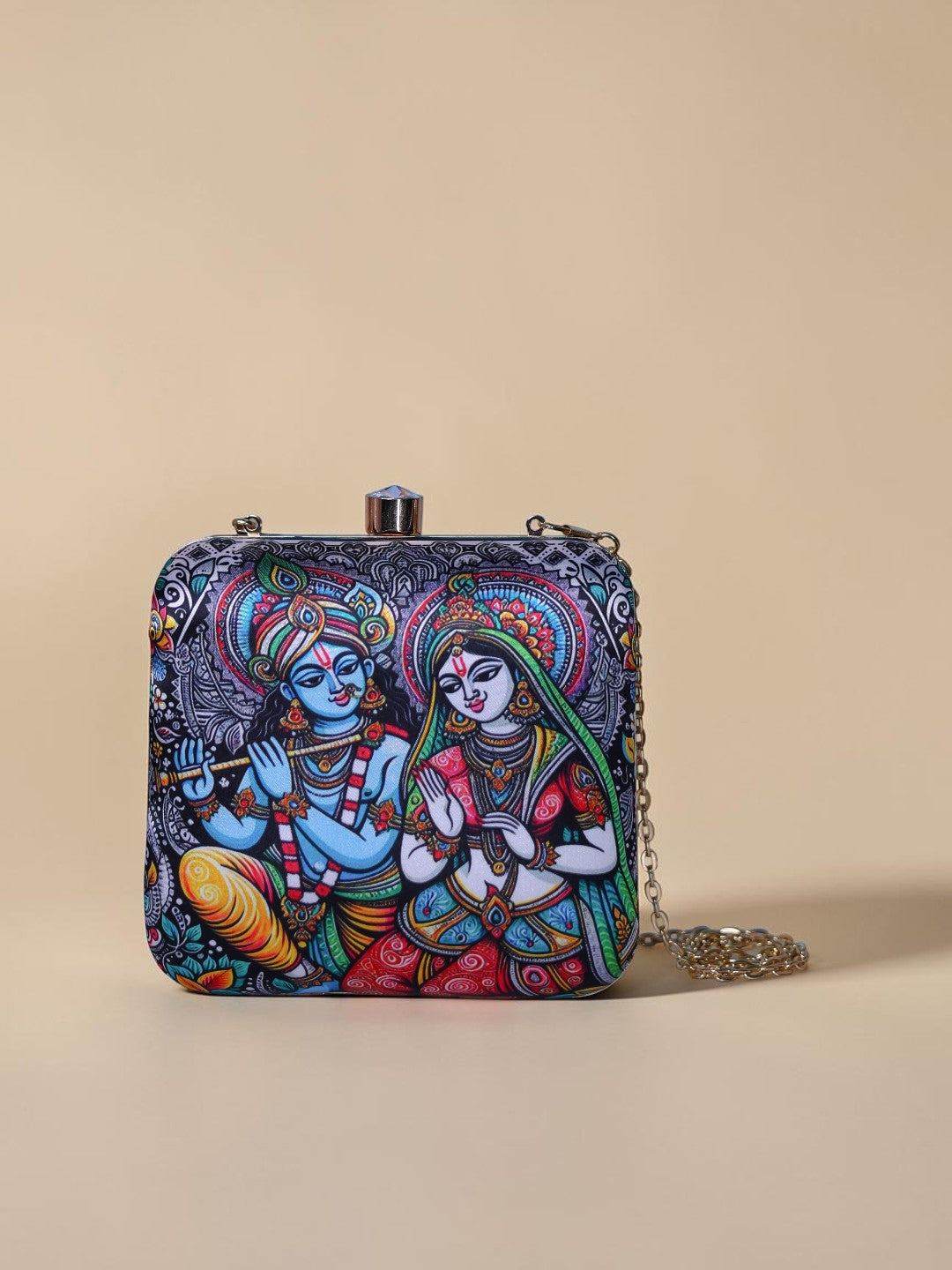 VRPS Printed Clutch | Handcrafted Ethnic Bag | SWIS-1342