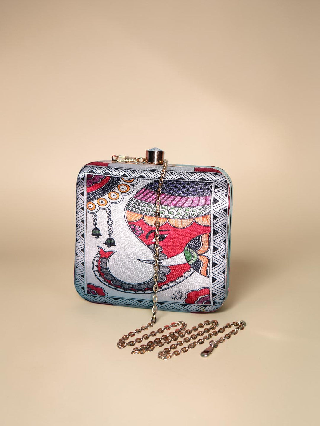 VRPS Printed Clutch | Handcrafted Ethnic Bag | SWIS-1343