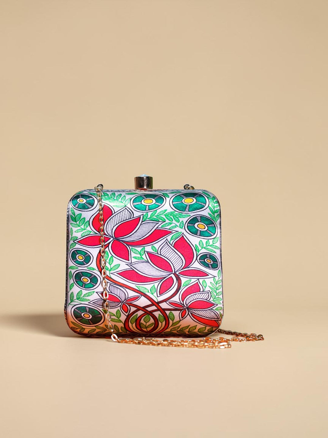 VRPS Printed Clutch | Handcrafted Ethnic Bag | SWIS-1347
