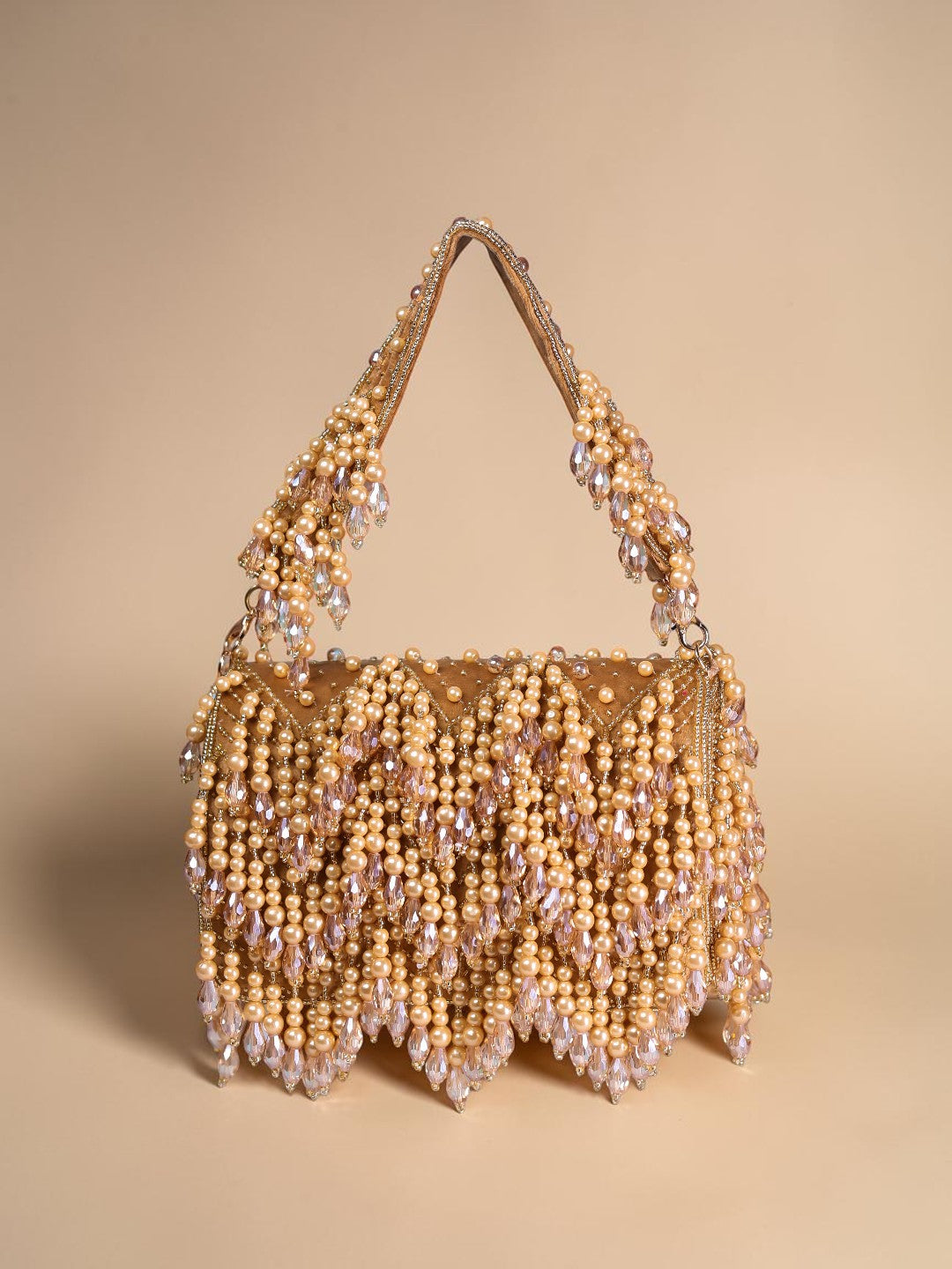 Handcrafted Flap Bag SWIS-1351 | VRPS Handicrafts | Indian Ethnic Bag