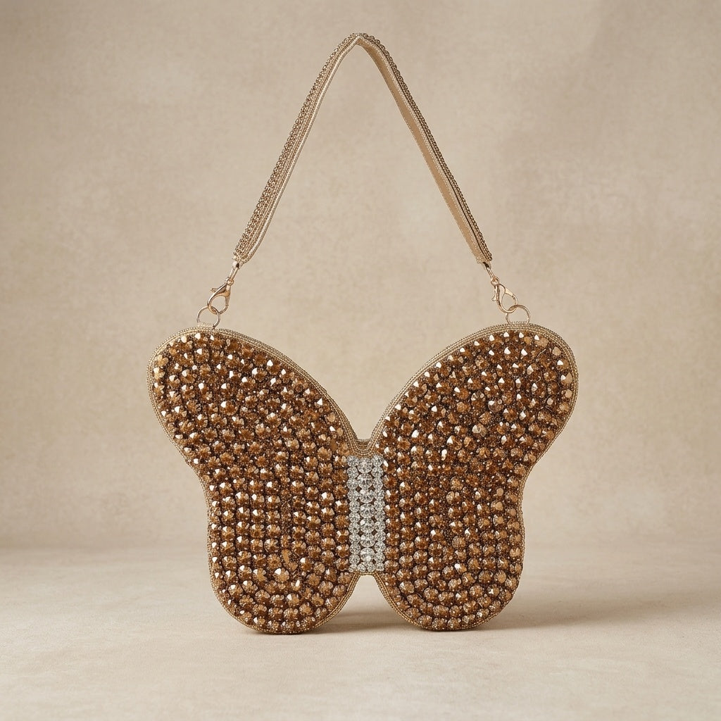 VRPS Crystal Clutch | Handcrafted Ethnic Bag | SWIS-1384