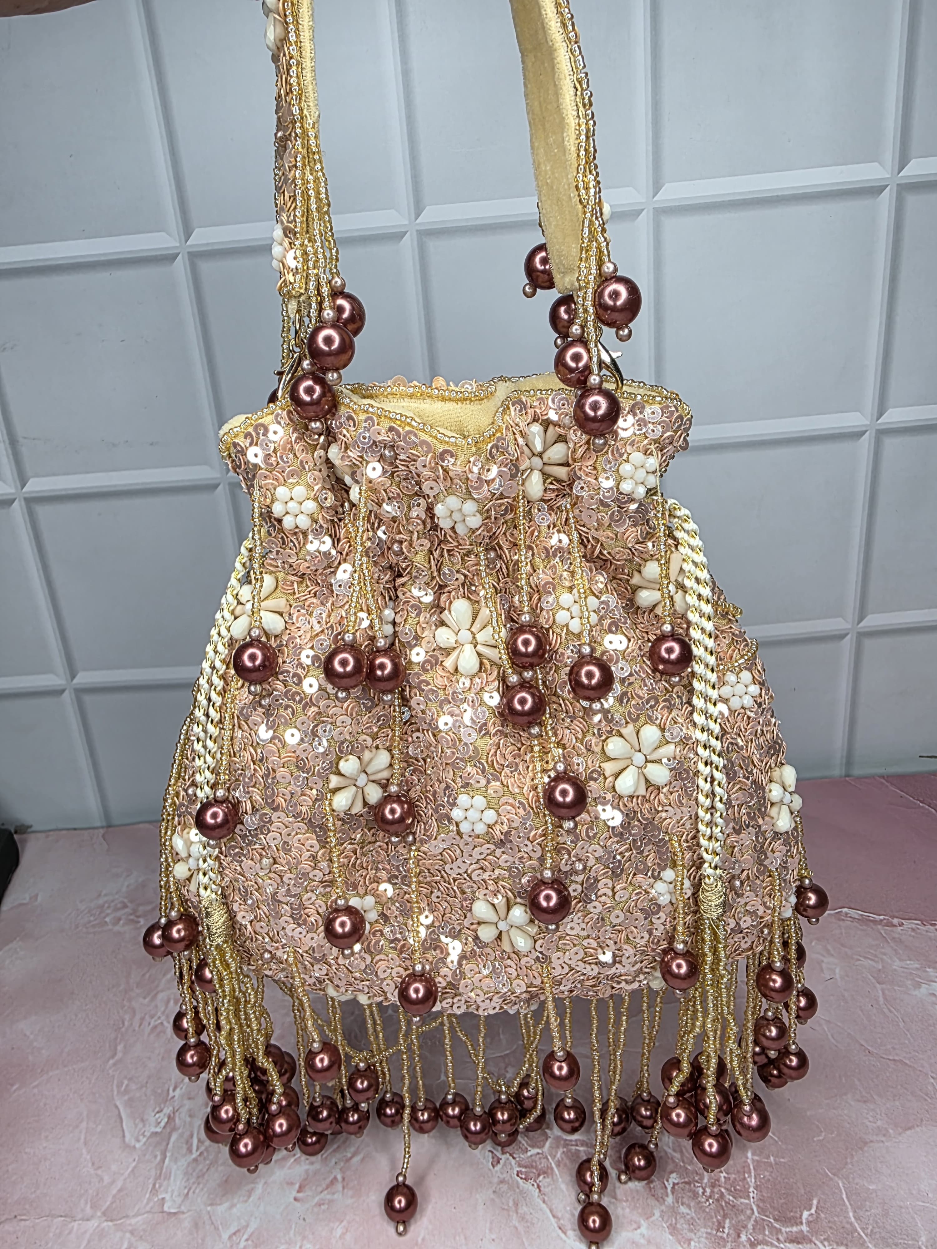 VRPS Potli Bag | Handcrafted Ethnic Bag | SWIS-1472 | Additional Angle